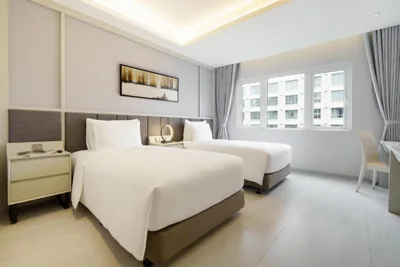 Premier Executive Twin - thé de l'après-midi offert chaque jour et minibar de bienvenue — M City Hotel Saigon